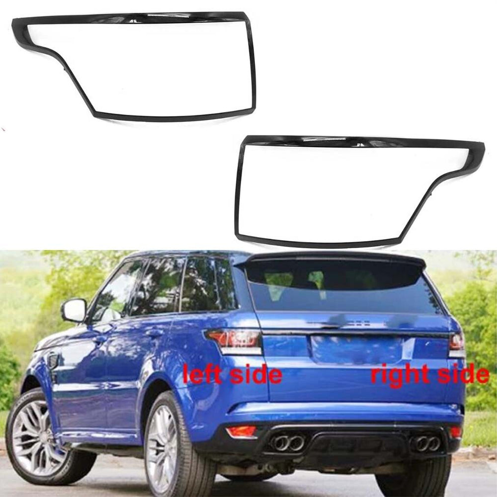 Fits Land Rover Range Rover Sport 2014-2020 1 Set Rear Tail Light Lamp Cover