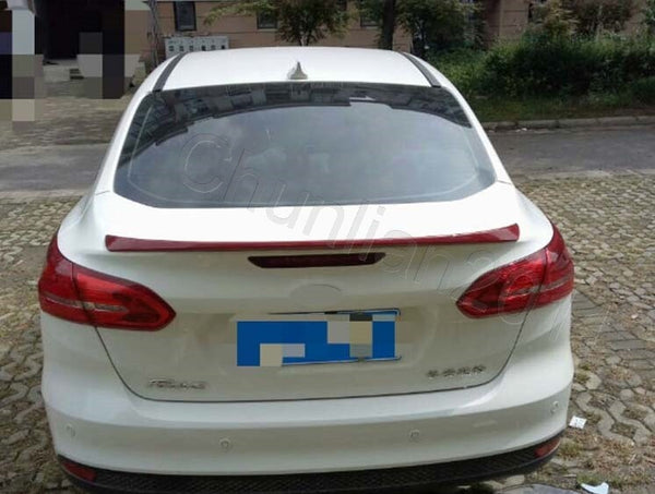 for 2015-2018 Ford Focus Sedan Rear Spoiler Wing Small Factory Style Trunk Lip