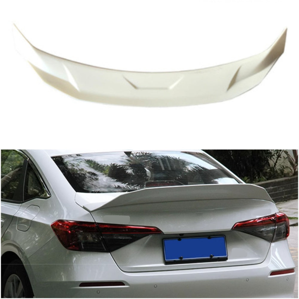 For 2022-2025 Honda Civic Sedan Rear Spoiler Wing ABS Unpainted JDM Style
