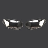 Headlamp Cover Headlight Lens For 2012-2016 Renault Koleos A Pair Transparent