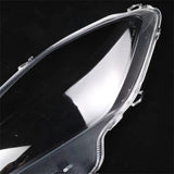 Fits Maserati President GT 09-12 Transparent Headlight Lens Replacement Cover 2*