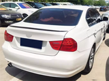 For 2005-2012 BMW 3 Series E90 M3 Style Sedan 4-Door Rear Spoiler Wing ABS Black