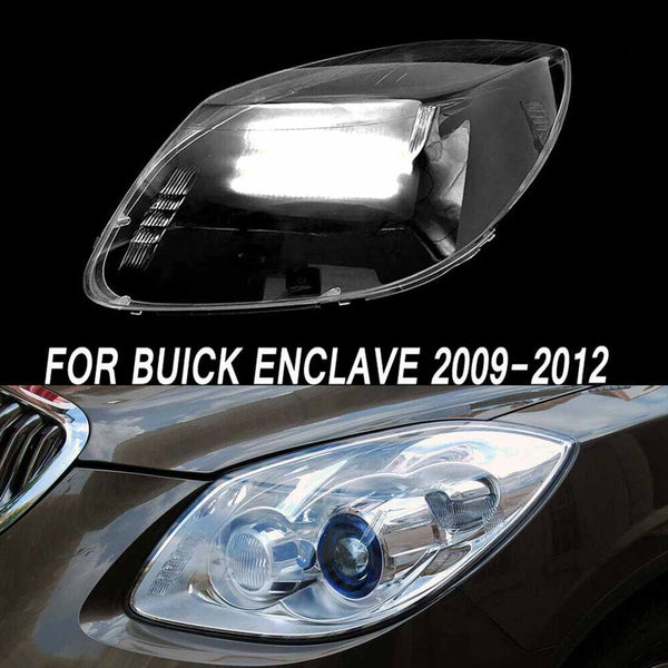 Transparent Headlight Cover Lens Left Lamp Shell For Buick Enclave 2009-2012