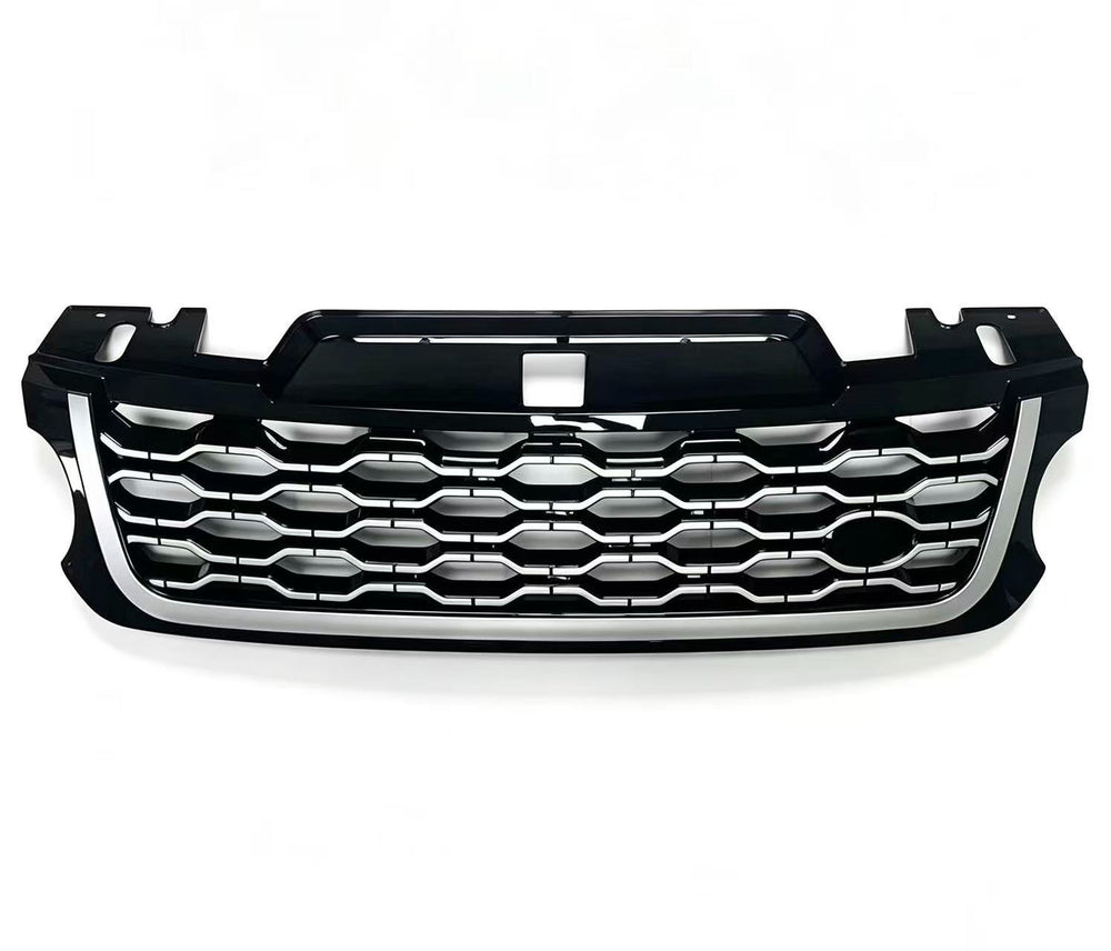 Front Bumper Grille Mesh Replace Grill For Range Rover Sport 2014-2017 Silver
