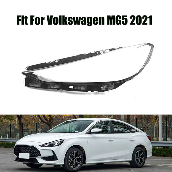 Headlight Headlamp Clear Lens Left Cover for Volkswagen MG5 2021