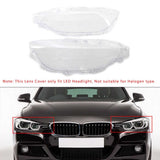 For BMW F30 F31 2016 2017 2018 3 Series LED Headlight Headlamp Lens Cover Shell