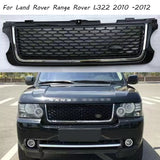 Front Bumper Grill Mesh Grille For Land Rover Range Rover L322 2010-2012 Chrome