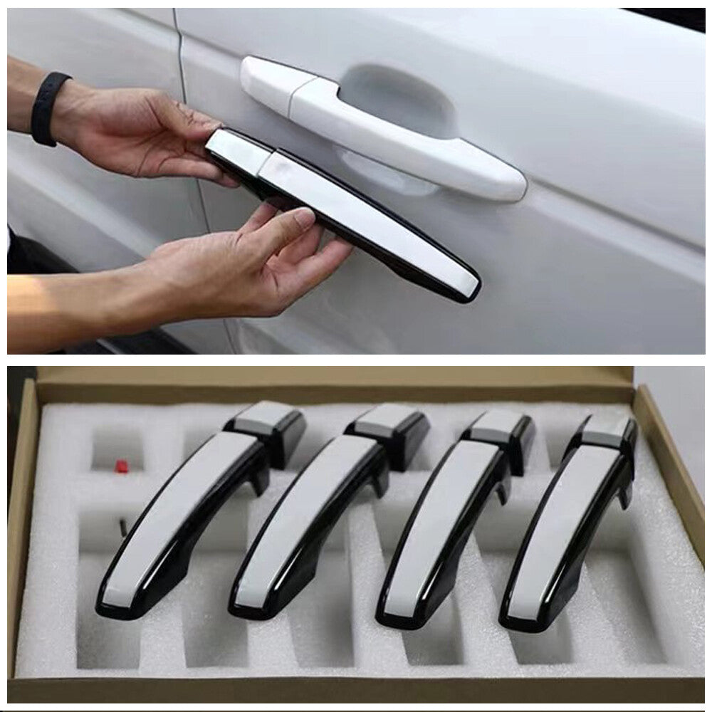 Door Side Handle Cover Replace For Range Rover Vogue L405 2013-2022 Black+White