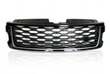 Gray Front Bumper Grill Mesh Vent Grille For LR Range Rover Vogue L405 2018-2022