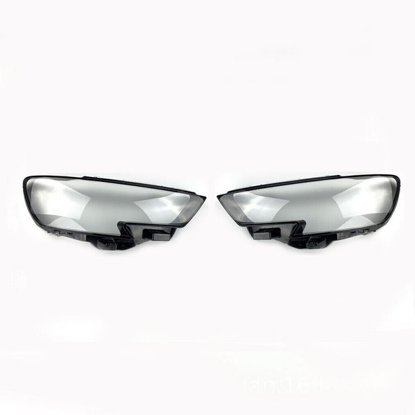 For Audi A3 S3 2017 2018 2019 1Pair Car Transparent Lampshade Headlight Lens