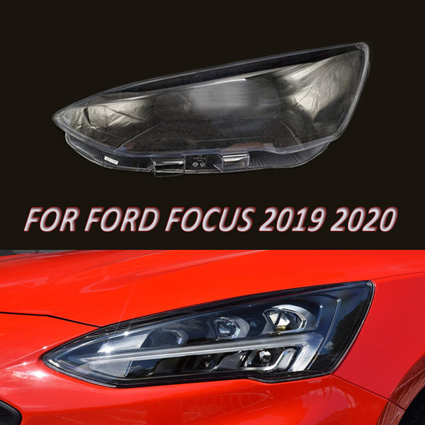 For Ford Focus 2019 2020 Replace Housing Lamp Cap Left Headlight Lens Cover