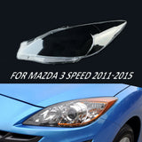 Fits Mazda 3 Speed 2011-2015 Headlamp Cover Left Headlight Lens Clear