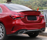 For 2019-2022 Mercedes-Benz A-Class V177 Sedan ABS Rear Spoiler Wing Black