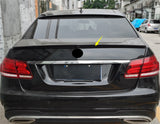 For 2010-2016 Mercedes Benz E-Class W212 E63 Sedan Fiber Rear Spoiler A Wing ABS