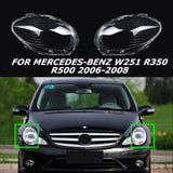 For Mercedes Benz W251 R350 R500 2006-2008 Headlight Lens Headlamp Shell Cover