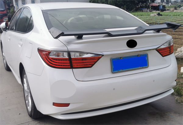 For Lexus ES350 300H Sedan TRD Style Universal Rear Spoiler General ABS Black