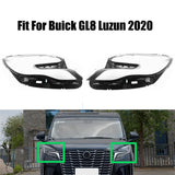 Headlight Headlamp Lens Cover Left Right Side 2Pcs for Buick GL8 Luzun 2020