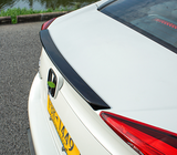 Glossy Black For 2016-2021 Honda Civic Sedan Rear Trunk Spoiler Wing ABS
