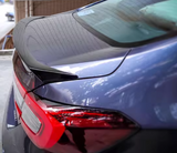 For 2018-2022 Honda Accord Sedan Glossy Black Rear Trunk Spoiler Wing Lip B 4DR