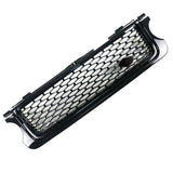 Front Bumper Grille Vent Mesh Grill For Range Rover L322 2010-2012 Black