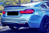 Black For 2013-2019 BMW 4 Series F36 Gran Coupe 4-Door ABS Rear Spoiler Wing