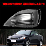 Fits Lexus GX400/GX460/470/RX270 04-09 Headlight Headlamp Clear Lens Left Cover