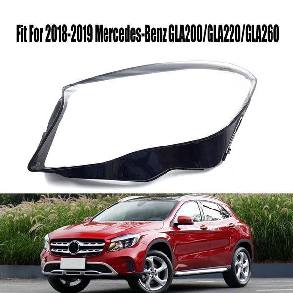 For 2018-2019 Mercedes-Benz GLA200/GLA220/GLA260 Headlight Lens Left Cover
