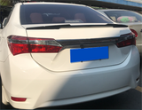 For 2014-2018 Toyota Corolla Sedan 4-DR M4 Style Spoiler Wing Glossy Black