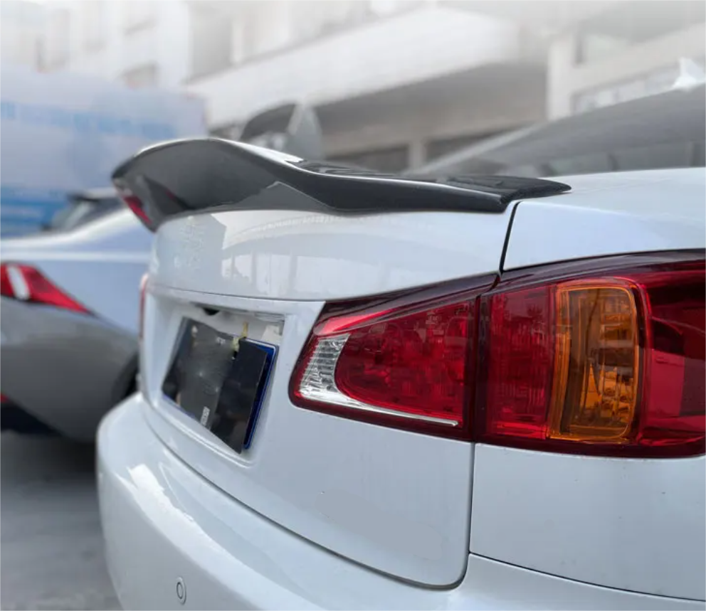 For 2006-2013 Lexus IS 250/350/F Sedan Rear R Style Spoiler Wing Glossy Black