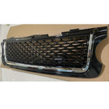 Front Grill Bumper Grille W/Side Vent Trim For Range Rover L322 2010-2012 Chrome
