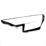 Fits Audi Q8 2019-2022 Car Transparent Headlight Lens Replacement Cover 2Pcs