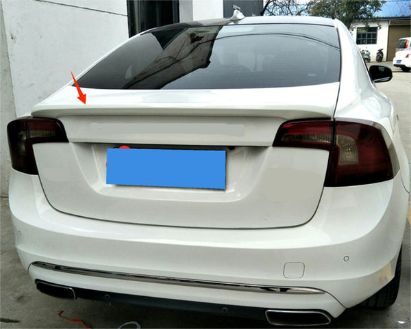 For 2011-2019 Volvo S60 Sedan Rear Trunk Spoiler Wing Factory Style Unpainted