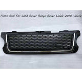 Front Bumper Grill Mesh Grille For Land Rover Range Rover L322 2010-2012 Chrome