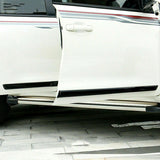 2010-2020 For Toyota Land Cruiser LC200 Black Side Door Body Panel Decor Trim