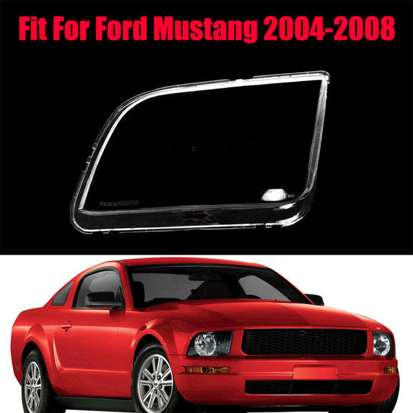 Right Side Headlight Headlamp Lens Cover for Ford Mustang 2004-2008