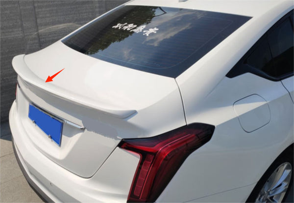 For 2020-2025 Cadillac CT5 Sedan Factory Style Rear Spoiler Wing Unpainted ABS