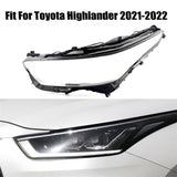 for Toyota Highlander 2021-2022 Headlight Headlamp Lens Cover Left Side