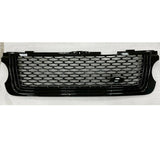 Front Bumper Grille Mesh Grill For Range Rover L322 2010-2012 Gloss Black
