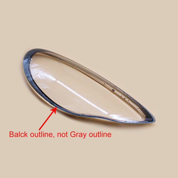 Headlight Lens Cover Transparent Right for Porsche Panamera 2011-2013 Auto