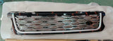 Front Bumper Grille Mesh Replace Grill For Range Rover Sport 2014-2017 Silver
