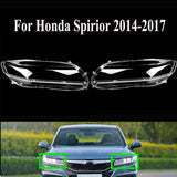Fits Honda Spirior 2014-2017 Headlight Headlamp Clear Lens Cover Pair
