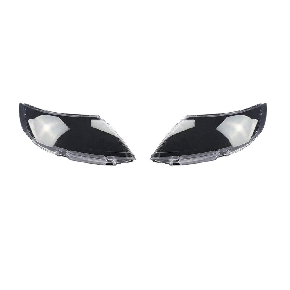 for Kia K2 09 -2012 1Pair Transparent Auto Front Headlight Lens Cover Shell