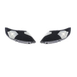 for Kia K2 09 -2012 1Pair Transparent Auto Front Headlight Lens Cover Shell