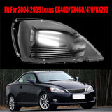 For 04-09 Lexus GX400/GX460/470/RX270 Headlight Headlamp Clear Lens Right Cover