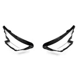 Fits Audi Q8 2019-2022 Car Transparent Headlight Lens Replacement Cover 2Pcs