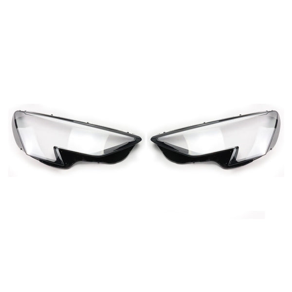 Fits Audi A3 2020-2021 2Pcs of Headlight Lens Clear Lamp Shell Cover Replacement