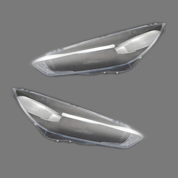 Fits Ford Focus 15-18 Transparent Shell Headlamp Cover Shade Headlight Lens