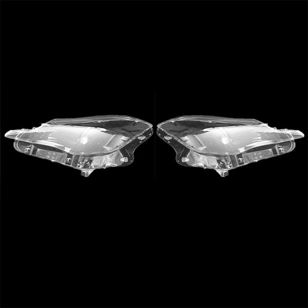 Headlight Headlamp Clear Lens Cover Pair For Maserati Quattroporte 2013-2017