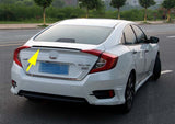 for 2016-2021 Honda Civic 4dr Sedan Wing Spoiler Factory Style Small Unpainted
