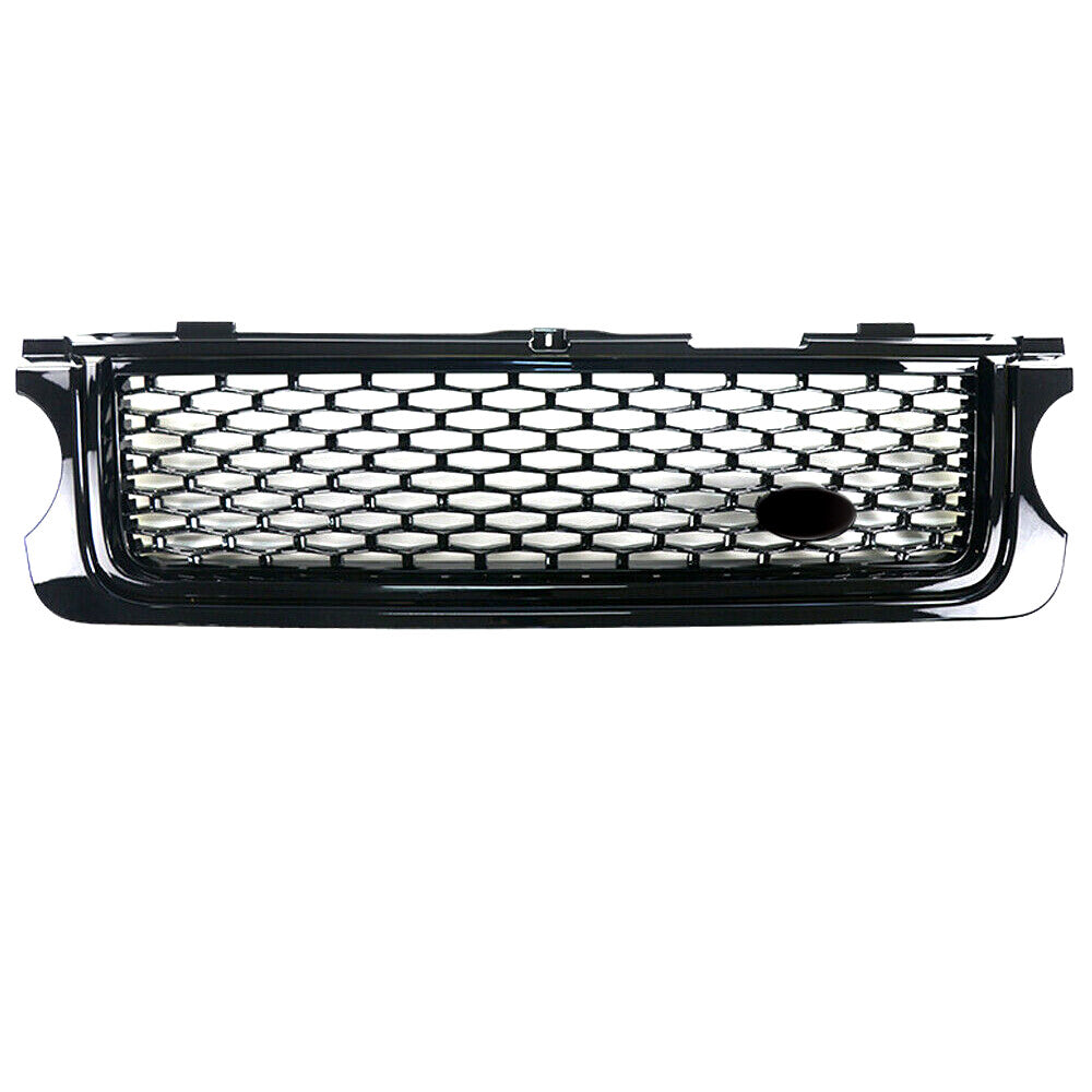 Front Bumper Grille Vent Mesh Grill For Range Rover L322 2010-2012 Black